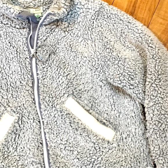 Anthropologie Saturday Sunday Sherpa coat jacket teddy bear style fuzzy … - Picture 7 of 10